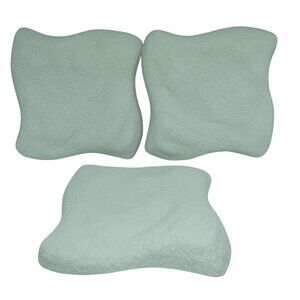 Christmas Winter Snow Base 4"(LOT OF 3)Action Figure Stand Peanuts Gang UFS 2003